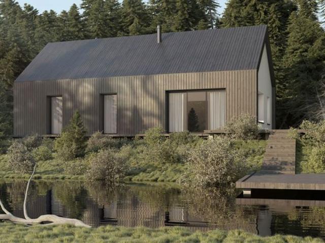 Projet de construction d'une maison bois de 80 m² avec terrain à LUE EN BAUGEOIS 49
