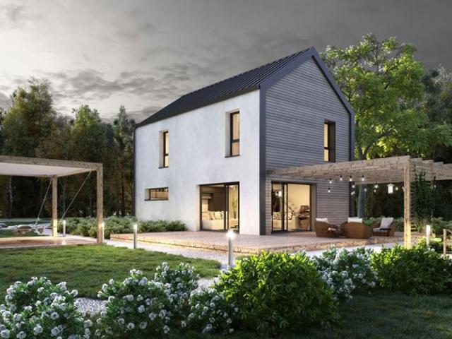 Projet de construction d'une maison bois de 90 m² avec terrain à LES PONTS DE CE 49