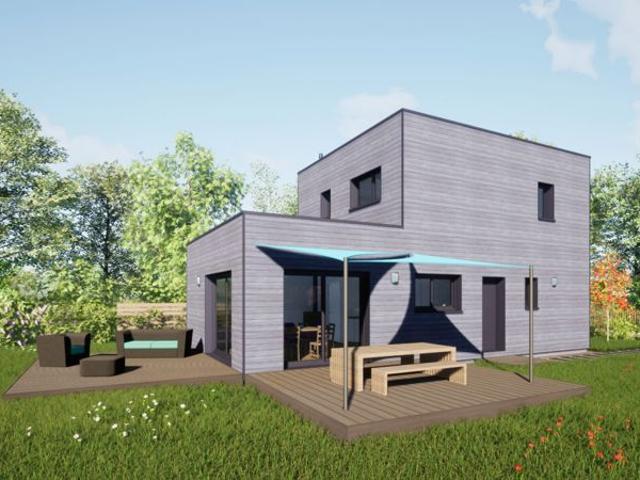 Projet de construction d'une maison bois de 95 m² avec terrain à NEUILLE 49