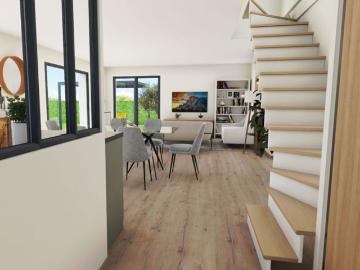 Projet de construction d'une maison de 100 m² avec piscine sur terrain de 623m² à MEYZIEU 69