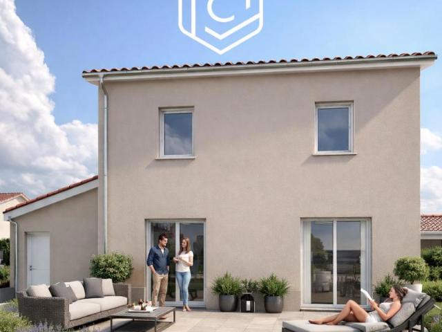 Projet de construction d'une maison de 85m2 avec terrain à Saint Rambert d'Albon 26