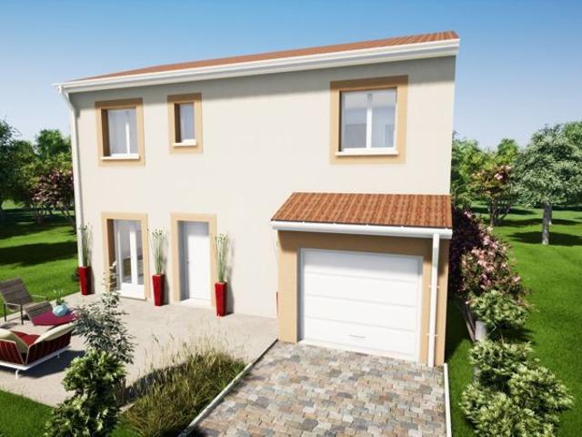 Projet de construction d'une maison de 90 m² avec terrain à COURZIEU 69