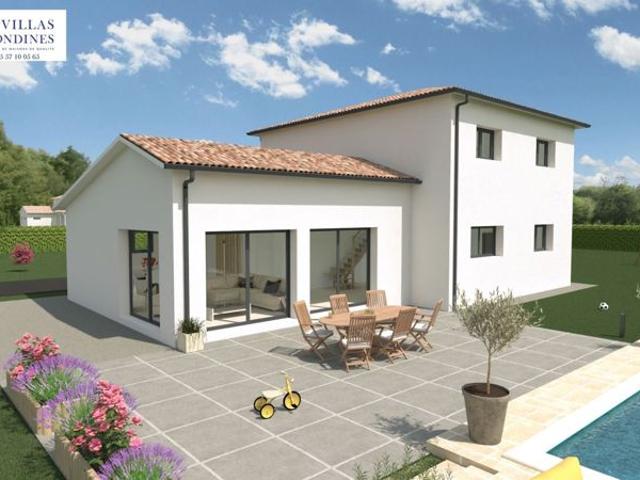 Projet de construction d'une maison 140.56 m² avec terrain à CAVIGNAC 33