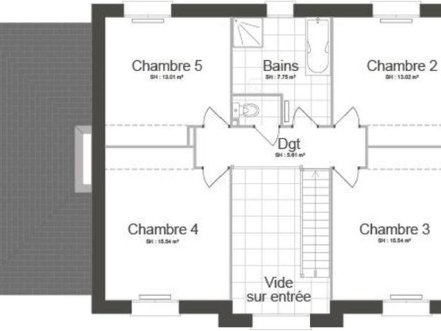 Projet de construction d'une maison 153 m² avec terrain à LE BREUIL EN AUGE 14