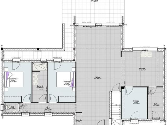 Projet de construction d'une maison 156 m² avec terrain à POISSON 71