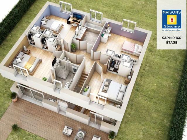 Projet de construction d'une maison 158 m² avec terrain à EZANVILLE 95
