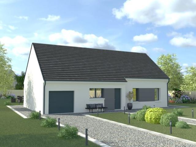 Projet de construction d'une maison 100.45 m² avec terrain à PONTHEVRARD 78