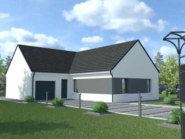 Projet de construction d'une maison 100.06 m² avec terrain à MAGNY LES HAMEAUX 78