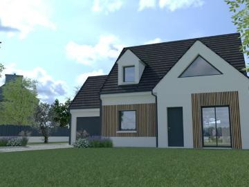 Projet de construction d'une maison 100 m² avec terrain à MAULETTE 78