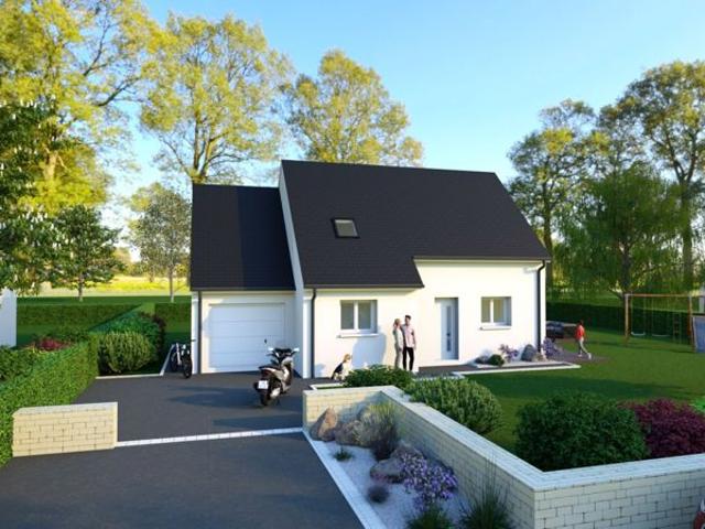 Projet de construction d'une maison 100 m² avec terrain à BELLENGREVILLE 14