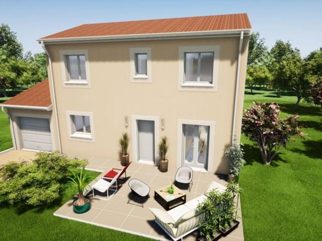 Projet de construction d'une maison 100 m² avec terrain à BLYES 01