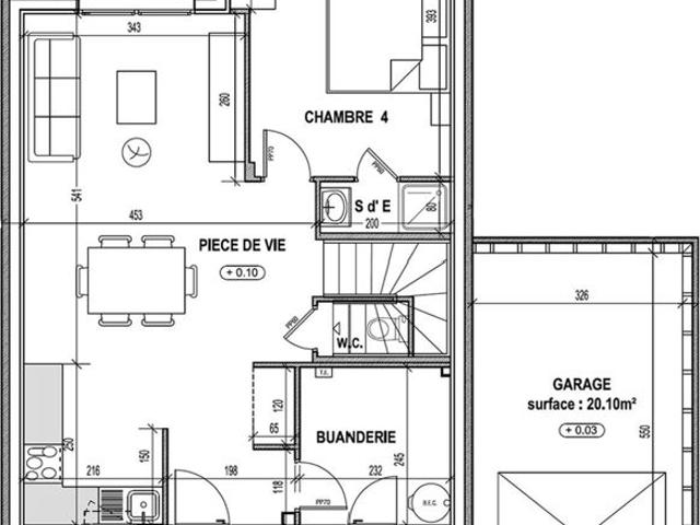 Projet de construction d'une maison 100 m² avec terrain à SAINT PERAN 35