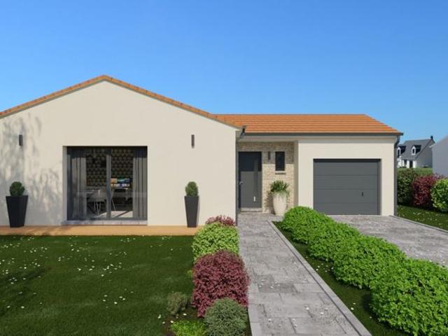 Projet de construction d'une maison 101 m² avec terrain à REPLONGES 01