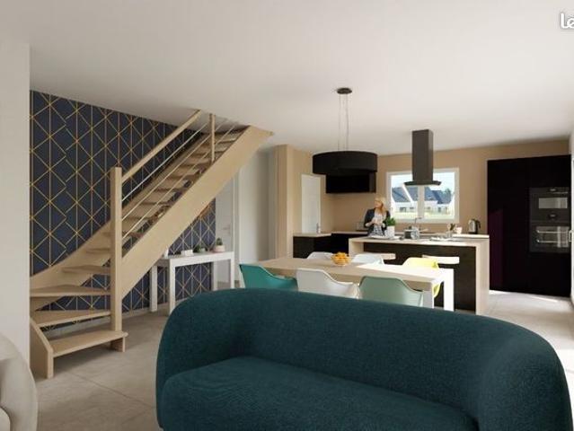 Projet de construction d'une maison 102 m² avec terrain à BOURG DES COMPTES 35