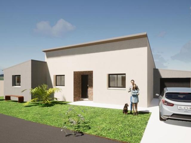 Projet de construction d'une maison 102 m² avec terrain à COURVAUDON 14