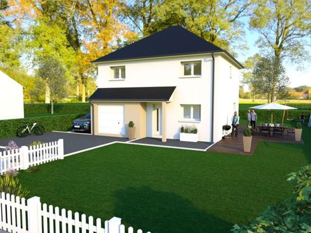 Projet de construction d'une maison 105 m² avec terrain à AGY 14