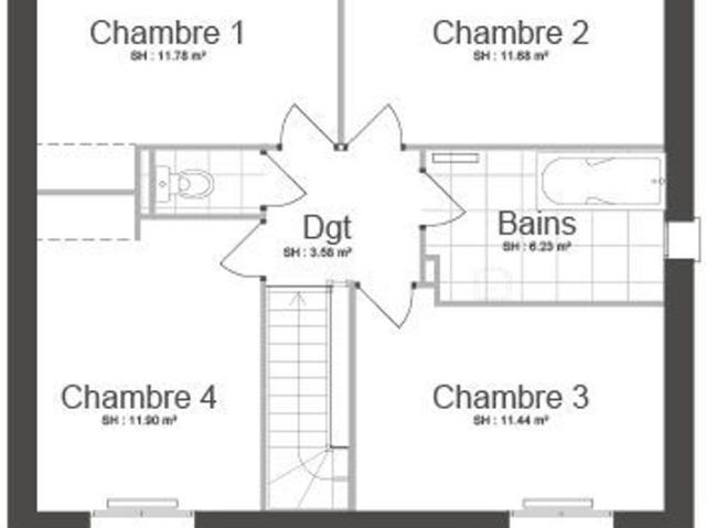 Projet de construction d'une maison 105 m² avec terrain à GAVRUS 14