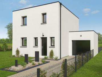 Projet de construction d'une maison 105 m² avec terrain à LE COURS 56