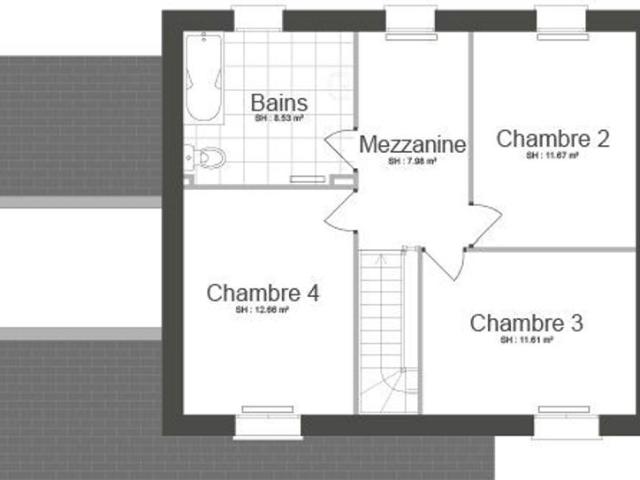 Projet de construction d'une maison 108 m² avec terrain à BRETTEVILLE LE RABET 14