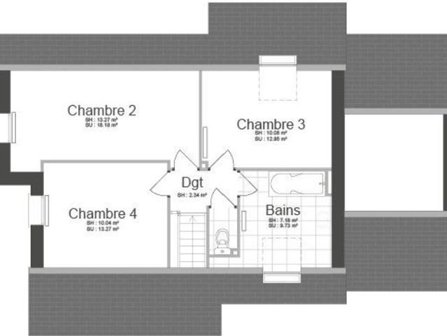 Projet de construction d'une maison 109 m² avec terrain à CLINCHAMPS SUR ORNE 14