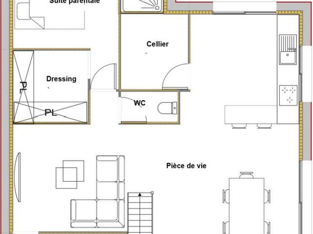 Projet de construction d'une maison 113.75 m² avec terrain à GRADIGNAN 33