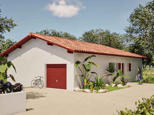 Projet de construction d'une maison 114 m² avec terrain à JATXOU 64