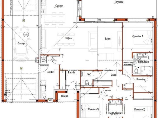 Projet de construction d'une maison 114 m² avec terrain à VAIRE 85