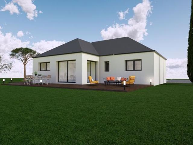 Projet de construction d'une maison 115.14 m² avec terrain à LA NOE BLANCHE 35