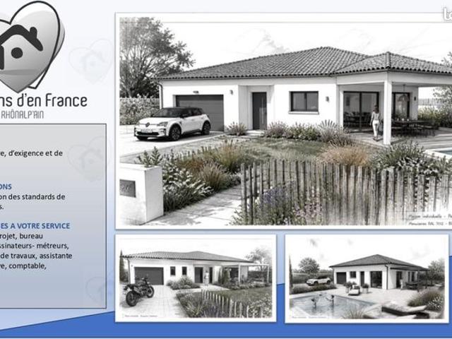 Projet de construction d'une maison 116 m² avec terrain à BOURG SAINT CHRISTOPHE 01