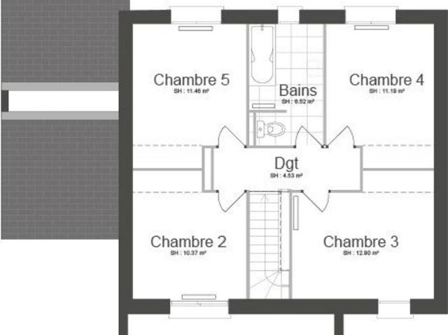 Projet de construction d'une maison 121 m² avec terrain à CAHAGNES 14