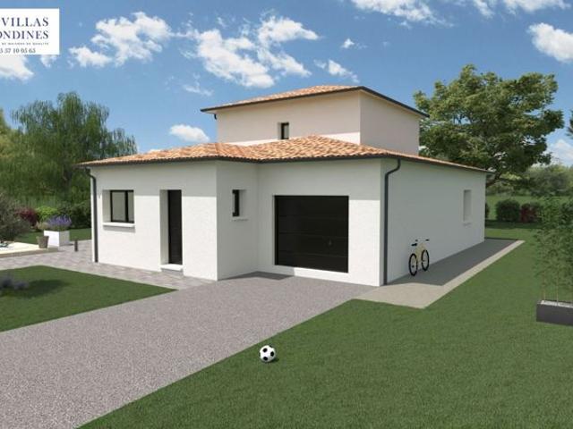 Projet de construction d'une maison 122.95 m² avec terrain à EYSINES 33