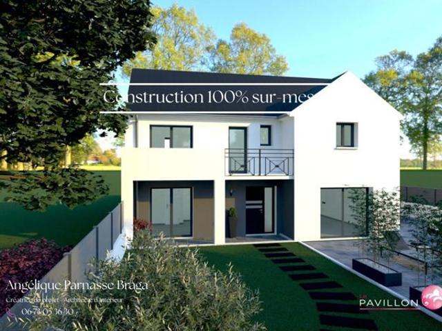 Projet de construction d'une maison 130 m² avec terrain à BLANDY 77