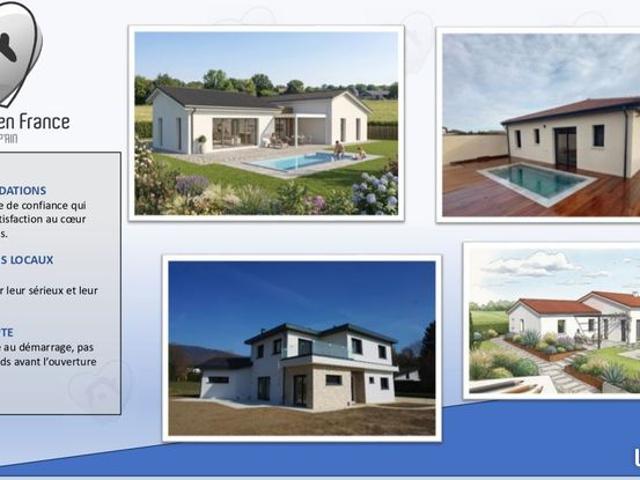 Projet de construction d'une maison 131 m² avec terrain à VILLARS LES DOMBES 01