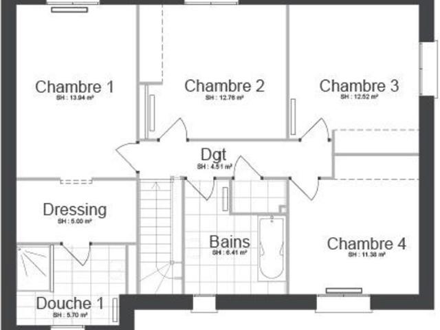 Projet de construction d'une maison 132 m² avec terrain à BAYEUX 14