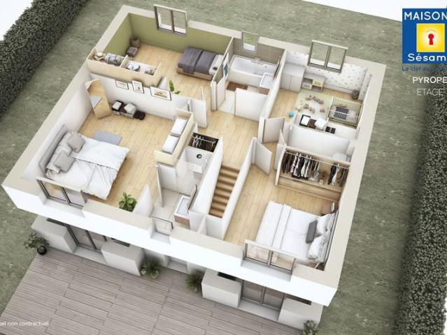 Projet de construction d'une maison 132 m² avec terrain à TORCY 77