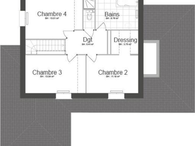 Projet de construction d'une maison 137 m² avec terrain à GRANDCAMP MAISY 14