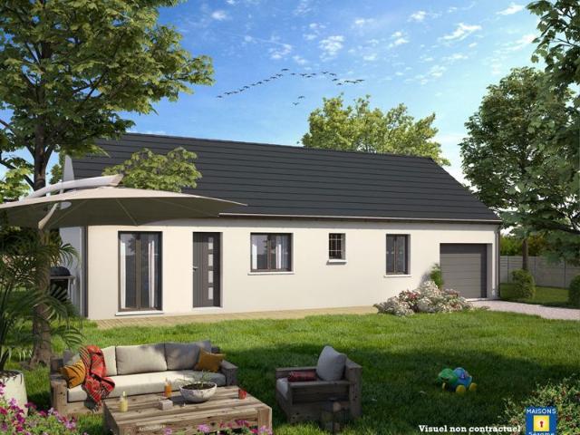 Projet de construction d'une maison 65 m² avec terrain à REBAIS 77