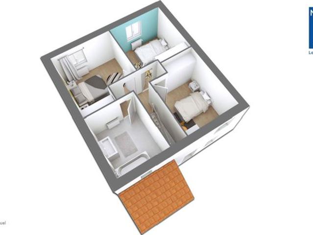 Projet de construction d'une maison 67 m² avec terrain à SAINT FARGEAU PONTHIERRY 77