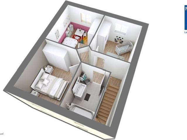 Projet de construction d'une maison 68 m² avec terrain à SALINS 77