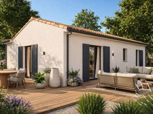 Projet de construction d'une maison 60 m² avec terrain à LE TAILLAN MEDOC 33