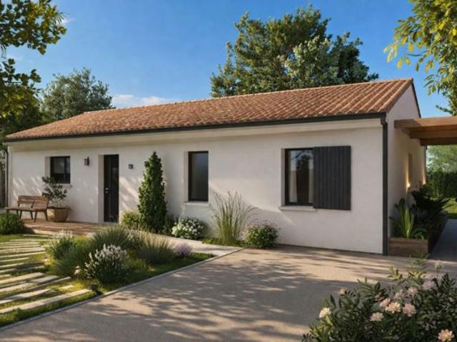 Projet de construction d'une maison 60 m² avec terrain à PODENSAC 33