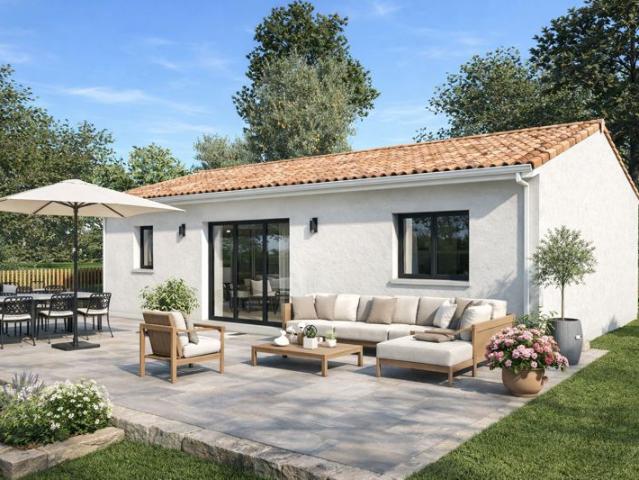 Projet de construction d'une maison 62 m² avec terrain à SAINT PIERRE DE MONS 33