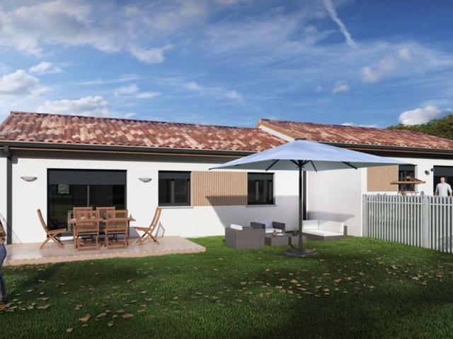 Projet de construction d'une maison 75 m² avec terrain à CAUPENNE 40
