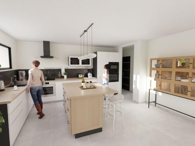 Projet de construction d'une maison 75 m² avec terrain à MARCORIGNAN 11