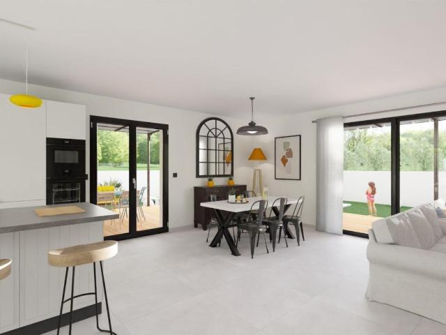 Projet de construction d'une maison 75 m² avec terrain à MARCORIGNAN 11