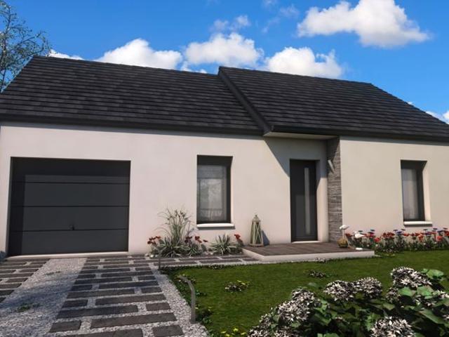 Projet de construction d'une maison 75.16 m² avec terrain à SAINT LEU D'ESSERENT 60