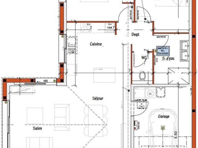 Projet de construction d'une maison 76 m² avec terrain à SAINT GERVAIS 85