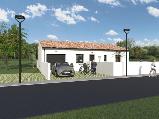 Projet de construction d'une maison 84 m² avec terrain à MARCORIGNAN 11