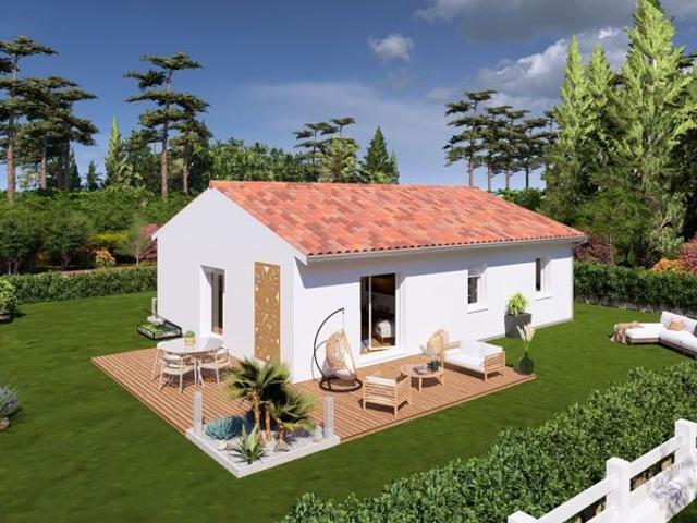 Projet de construction d'une maison 84.93 m² avec terrain à SAINT MAURICE SUR ADOUR 40