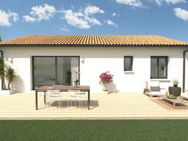 Projet de construction d'une maison 85 m² avec terrain à SALAUNES 33
